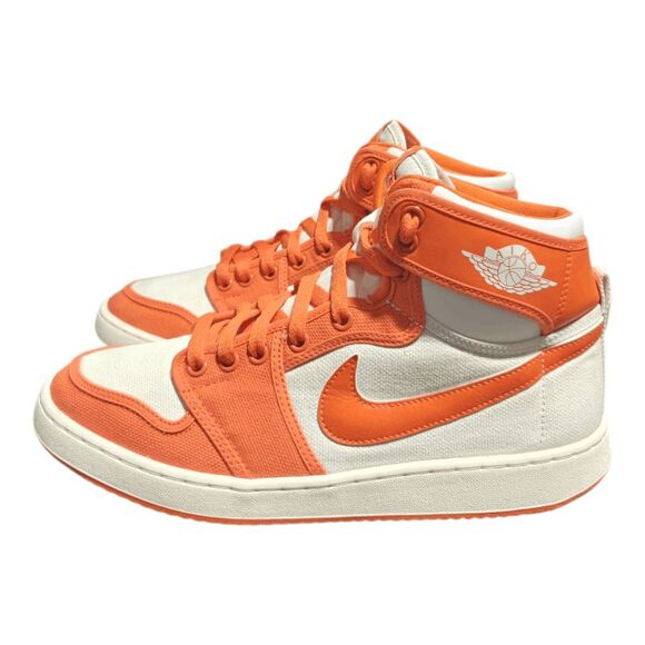 NIKE Air Jordan 1 Retro AJKO \'Rush Orange\' Sneakers Size 9